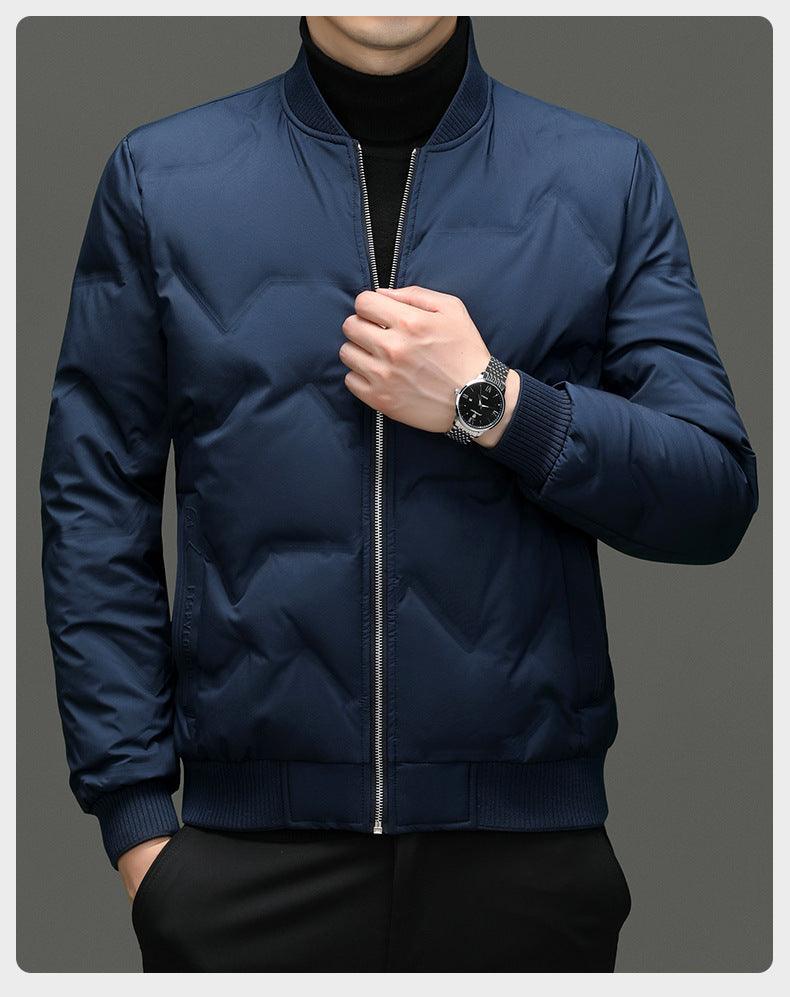 90 Duck Down Winter Men's Business Casual Light Thin Warm Down Jacket