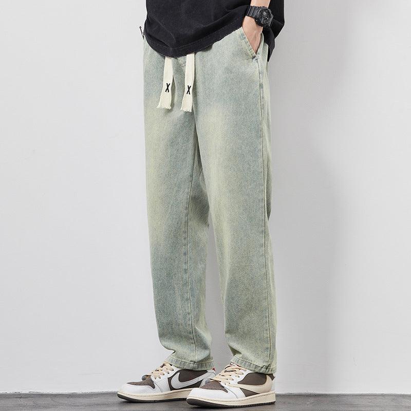 Mens Trousers drawstring All season wear