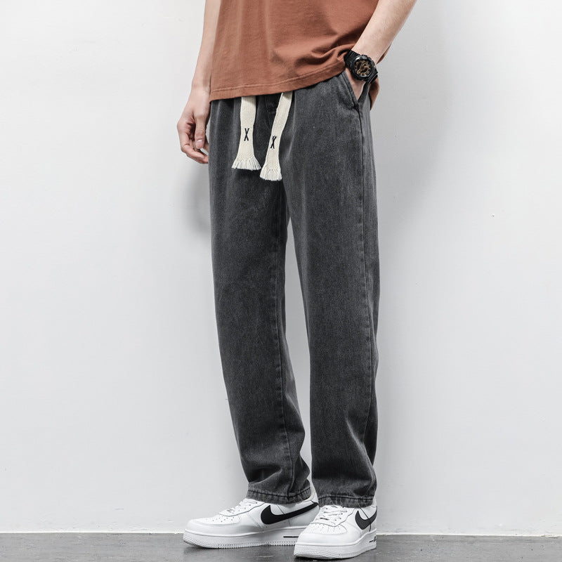 Mens Trousers drawstring All season wear