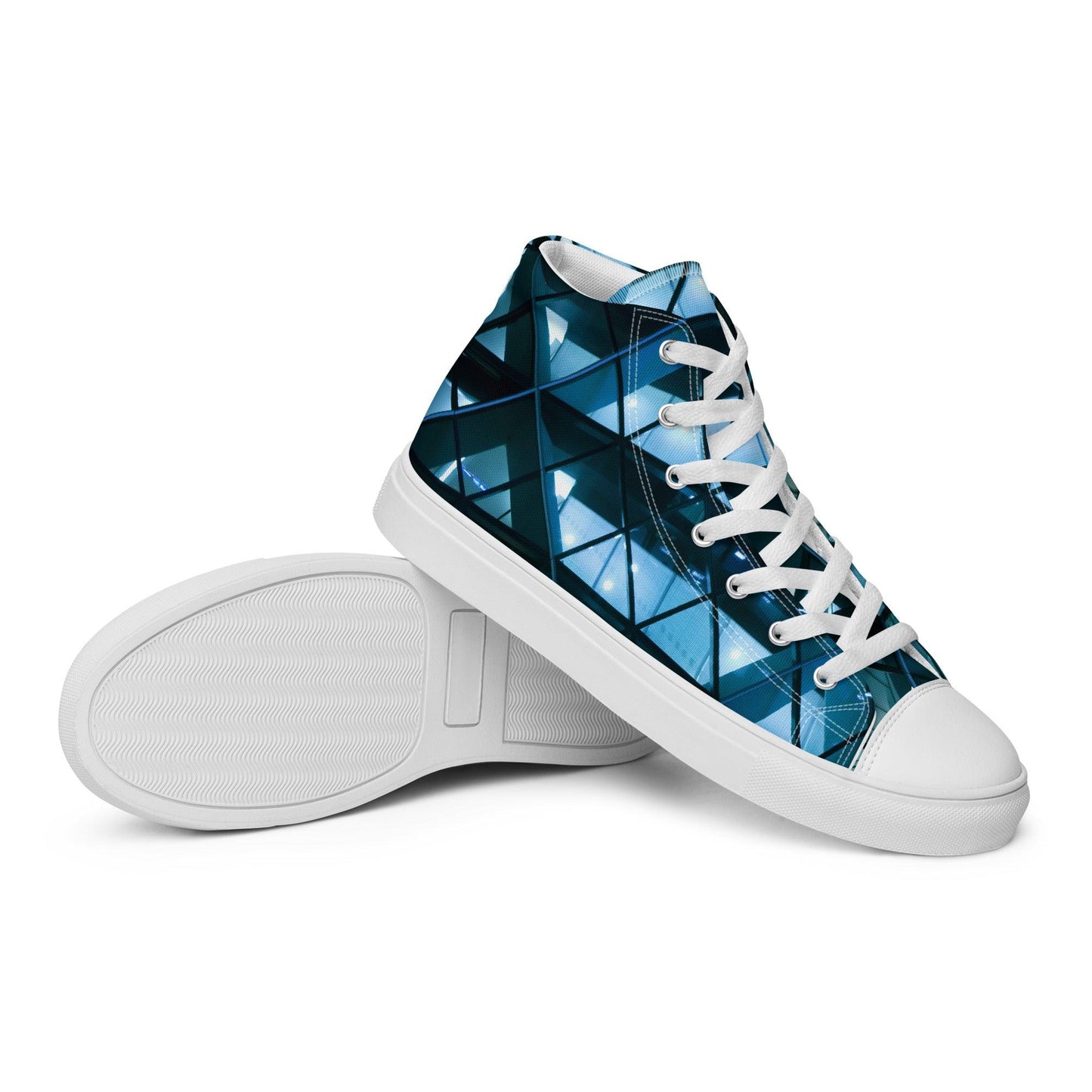 Men’s high top canvas shoes